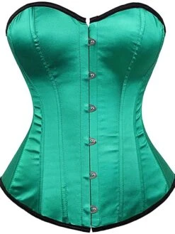 Women’s Sexy Lingerie Sales 28 Corset Women's Plus Size Corsets Casual Daily Country Bavarian Overbust Corset Classic Tummy Control Push Up Solid Color Hook & Eye Lace Up Nylon Polyester / Cotton Christmas Halloween Wedding Party