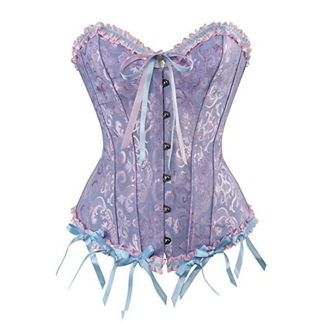 Women's Corsets Trachtenmieder Christmas Halloween Wedding Party Birthday Party Xmas Plus Size Apricot Creamy-white Black Red Country Bavarian Overbust Corset Hook & Eye Lace Up Tummy Control Push 7 Women's Corsets Trachtenmieder Christmas Halloween Wedding Party Birthday Party Xmas Plus Size Apricot Creamy-white Black Red Country Bavarian Overbust Corset Hook & Eye Lace Up Tummy Control Push - Image 7