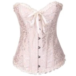 Women's Corsets Trachtenmieder Christmas Halloween Wedding Party Birthday Party Xmas Plus Size Apricot Creamy-white Black Red Country Bavarian Overbust Corset Hook & Eye Lace Up Tummy Control Push 10 Women's Corsets Trachtenmieder Christmas Halloween Wedding Party Birthday Party Xmas Plus Size Apricot Creamy-white Black Red Country Bavarian Overbust Corset Hook & Eye Lace Up Tummy Control Push -Women’s Sexy Lingerie Sales nwfklw1605011538291