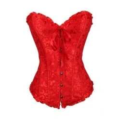 Women's Corsets Trachtenmieder Christmas Halloween Wedding Party Birthday Party Xmas Plus Size Apricot Creamy-white Black Red Country Bavarian Overbust Corset Hook & Eye Lace Up Tummy Control Push 12 Women's Corsets Trachtenmieder Christmas Halloween Wedding Party Birthday Party Xmas Plus Size Apricot Creamy-white Black Red Country Bavarian Overbust Corset Hook & Eye Lace Up Tummy Control Push -Women’s Sexy Lingerie Sales qwmjyy1605011537439